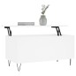 vidaXL Couchtisch Weiß 90x44,5x45 cm Holzwerkstoff vidaXL Couchtisch Weiß 90x44,5x45 cm Holzwerkstoff