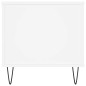 vidaXL Couchtisch Weiß 90x44,5x45 cm Holzwerkstoff vidaXL Couchtisch Weiß 90x44,5x45 cm Holzwerkstoff