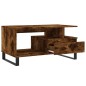 vidaXL Couchtisch Räuchereiche 90x49x45 cm Holzwerkstoff vidaXL Couchtisch Räuchereiche 90x49x45 cm Holzwerkstoff