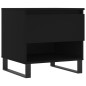 vidaXL Couchtisch Schwarz 50x46x50 cm Holzwerkstoff vidaXL Couchtisch Schwarz 50x46x50 cm Holzwerkstoff
