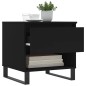 vidaXL Couchtisch Schwarz 50x46x50 cm Holzwerkstoff vidaXL Couchtisch Schwarz 50x46x50 cm Holzwerkstoff