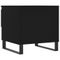 vidaXL Couchtisch Schwarz 50x46x50 cm Holzwerkstoff vidaXL Couchtisch Schwarz 50x46x50 cm Holzwerkstoff