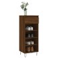 vidaXL Schuhschrank Braun Eichen-Optik 40x36x105 cm Holzwerkstoff vidaXL Schuhschrank Braun Eichen-Optik 40x36x105 cm Holzwerkstoff