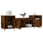 vidaXL TV-Schrank Räuchereiche 160x35x55 cm Holzwerkstoff vidaXL TV-Schrank Räuchereiche 160x35x55 cm Holzwerkstoff