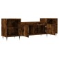 vidaXL TV-Schrank Räuchereiche 160x35x55 cm Holzwerkstoff vidaXL TV-Schrank Räuchereiche 160x35x55 cm Holzwerkstoff