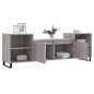 vidaXL TV-Schrank Grau Sonoma 160x35x55 cm Holzwerkstoff vidaXL TV-Schrank Grau Sonoma 160x35x55 cm Holzwerkstoff