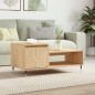 vidaXL Couchtisch Sonoma-Eiche 100x50x45 cm Holzwerkstoff vidaXL Couchtisch Sonoma-Eiche 100x50x45 cm Holzwerkstoff