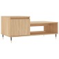 vidaXL Couchtisch Sonoma-Eiche 100x50x45 cm Holzwerkstoff vidaXL Couchtisch Sonoma-Eiche 100x50x45 cm Holzwerkstoff
