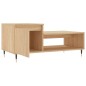 vidaXL Couchtisch Sonoma-Eiche 100x50x45 cm Holzwerkstoff vidaXL Couchtisch Sonoma-Eiche 100x50x45 cm Holzwerkstoff