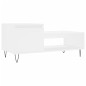 vidaXL Couchtisch Weiß 100x50x45 cm Holzwerkstoff vidaXL Couchtisch Weiß 100x50x45 cm Holzwerkstoff