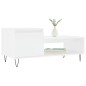 vidaXL Couchtisch Weiß 100x50x45 cm Holzwerkstoff vidaXL Couchtisch Weiß 100x50x45 cm Holzwerkstoff