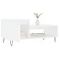 vidaXL Couchtisch Weiß 100x50x45 cm Holzwerkstoff vidaXL Couchtisch Weiß 100x50x45 cm Holzwerkstoff