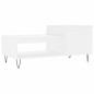vidaXL Couchtisch Weiß 100x50x45 cm Holzwerkstoff vidaXL Couchtisch Weiß 100x50x45 cm Holzwerkstoff