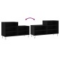 vidaXL Schuhregal Schwarz 102x36x60 cm Holzwerkstoff vidaXL Schuhregal Schwarz 102x36x60 cm Holzwerkstoff