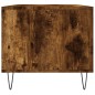vidaXL Couchtisch Räuchereiche 90x49x45 cm Holzwerkstoff vidaXL Couchtisch Räuchereiche 90x49x45 cm Holzwerkstoff