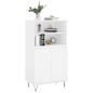 vidaXL Highboard Weiß 60x36x110 cm Holzwerkstoff vidaXL Highboard Weiß 60x36x110 cm Holzwerkstoff