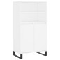 vidaXL Highboard Weiß 60x36x110 cm Holzwerkstoff vidaXL Highboard Weiß 60x36x110 cm Holzwerkstoff