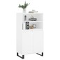 vidaXL Highboard Weiß 60x36x110 cm Holzwerkstoff vidaXL Highboard Weiß 60x36x110 cm Holzwerkstoff