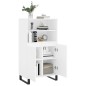 vidaXL Highboard Weiß 60x36x110 cm Holzwerkstoff vidaXL Highboard Weiß 60x36x110 cm Holzwerkstoff
