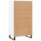 vidaXL Highboard Weiß 60x36x110 cm Holzwerkstoff vidaXL Highboard Weiß 60x36x110 cm Holzwerkstoff