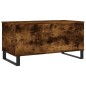 vidaXL Couchtisch Räuchereiche 90x44,5x45 cm Holzwerkstoff vidaXL Couchtisch Räuchereiche 90x44,5x45 cm Holzwerkstoff