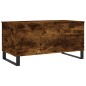 vidaXL Couchtisch Räuchereiche 90x44,5x45 cm Holzwerkstoff vidaXL Couchtisch Räuchereiche 90x44,5x45 cm Holzwerkstoff