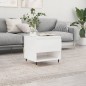 vidaXL Couchtisch Hochglanz-Weiß 50x46x50 cm Holzwerkstoff vidaXL Couchtisch Hochglanz-Weiß 50x46x50 cm Holzwerkstoff