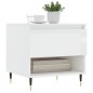 vidaXL Couchtisch Hochglanz-Weiß 50x46x50 cm Holzwerkstoff vidaXL Couchtisch Hochglanz-Weiß 50x46x50 cm Holzwerkstoff