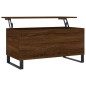 vidaXL Couchtisch Braun Eichen-Optik 90x44,5x45 cm Holzwerkstoff vidaXL Couchtisch Braun Eichen-Optik 90x44,5x45 cm Holzwerkstoff