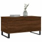 vidaXL Couchtisch Braun Eichen-Optik 90x44,5x45 cm Holzwerkstoff vidaXL Couchtisch Braun Eichen-Optik 90x44,5x45 cm Holzwerkstoff