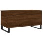 vidaXL Couchtisch Braun Eichen-Optik 90x44,5x45 cm Holzwerkstoff vidaXL Couchtisch Braun Eichen-Optik 90x44,5x45 cm Holzwerkstoff