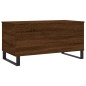 vidaXL Couchtisch Braun Eichen-Optik 90x44,5x45 cm Holzwerkstoff vidaXL Couchtisch Braun Eichen-Optik 90x44,5x45 cm Holzwerkstoff