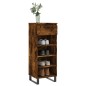 vidaXL Schuhschrank Räuchereiche 40x36x105 cm Holzwerkstoff vidaXL Schuhschrank Räuchereiche 40x36x105 cm Holzwerkstoff