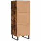 vidaXL Schuhschrank Räuchereiche 40x36x105 cm Holzwerkstoff vidaXL Schuhschrank Räuchereiche 40x36x105 cm Holzwerkstoff