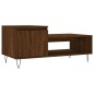 vidaXL Couchtisch Braun Eichen-Optik 100x50x45 cm Holzwerkstoff vidaXL Couchtisch Braun Eichen-Optik 100x50x45 cm Holzwerkstoff