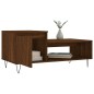 vidaXL Couchtisch Braun Eichen-Optik 100x50x45 cm Holzwerkstoff vidaXL Couchtisch Braun Eichen-Optik 100x50x45 cm Holzwerkstoff
