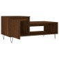 vidaXL Couchtisch Braun Eichen-Optik 100x50x45 cm Holzwerkstoff vidaXL Couchtisch Braun Eichen-Optik 100x50x45 cm Holzwerkstoff