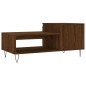 vidaXL Couchtisch Braun Eichen-Optik 100x50x45 cm Holzwerkstoff vidaXL Couchtisch Braun Eichen-Optik 100x50x45 cm Holzwerkstoff