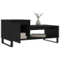 vidaXL Couchtisch Schwarz 100x50x45 cm Holzwerkstoff vidaXL Couchtisch Schwarz 100x50x45 cm Holzwerkstoff
