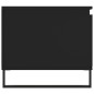 vidaXL Couchtisch Schwarz 100x50x45 cm Holzwerkstoff vidaXL Couchtisch Schwarz 100x50x45 cm Holzwerkstoff