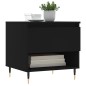 vidaXL Couchtisch Schwarz 50x46x50 cm Holzwerkstoff vidaXL Couchtisch Schwarz 50x46x50 cm Holzwerkstoff