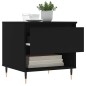 vidaXL Couchtisch Schwarz 50x46x50 cm Holzwerkstoff vidaXL Couchtisch Schwarz 50x46x50 cm Holzwerkstoff