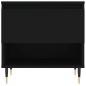 vidaXL Couchtisch Schwarz 50x46x50 cm Holzwerkstoff vidaXL Couchtisch Schwarz 50x46x50 cm Holzwerkstoff