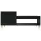 vidaXL Couchtisch Schwarz 100x50x45 cm Holzwerkstoff vidaXL Couchtisch Schwarz 100x50x45 cm Holzwerkstoff