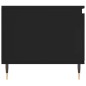 vidaXL Couchtisch Schwarz 100x50x45 cm Holzwerkstoff vidaXL Couchtisch Schwarz 100x50x45 cm Holzwerkstoff