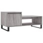 vidaXL Couchtisch Grau Sonoma 100x50x45 cm Holzwerkstoff vidaXL Couchtisch Grau Sonoma 100x50x45 cm Holzwerkstoff