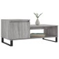 vidaXL Couchtisch Grau Sonoma 100x50x45 cm Holzwerkstoff vidaXL Couchtisch Grau Sonoma 100x50x45 cm Holzwerkstoff