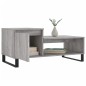 vidaXL Couchtisch Grau Sonoma 100x50x45 cm Holzwerkstoff vidaXL Couchtisch Grau Sonoma 100x50x45 cm Holzwerkstoff