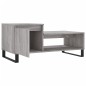 vidaXL Couchtisch Grau Sonoma 100x50x45 cm Holzwerkstoff vidaXL Couchtisch Grau Sonoma 100x50x45 cm Holzwerkstoff