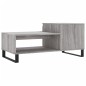 vidaXL Couchtisch Grau Sonoma 100x50x45 cm Holzwerkstoff vidaXL Couchtisch Grau Sonoma 100x50x45 cm Holzwerkstoff